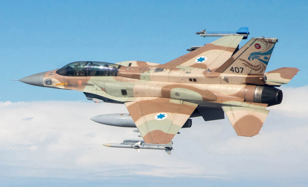 F16 Fighter Jet Israeli Air Force