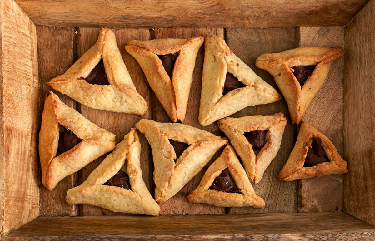 dulce de leche hamantaschen