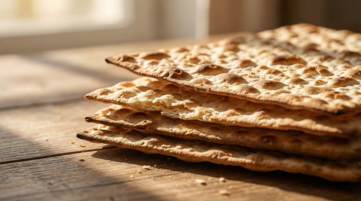 square matzah