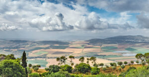 Landscape Jezreel valley
