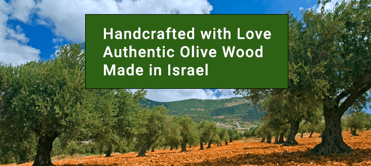 Olive wood by Judaica Webstore