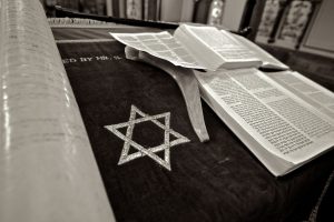 Star of David Torah cover