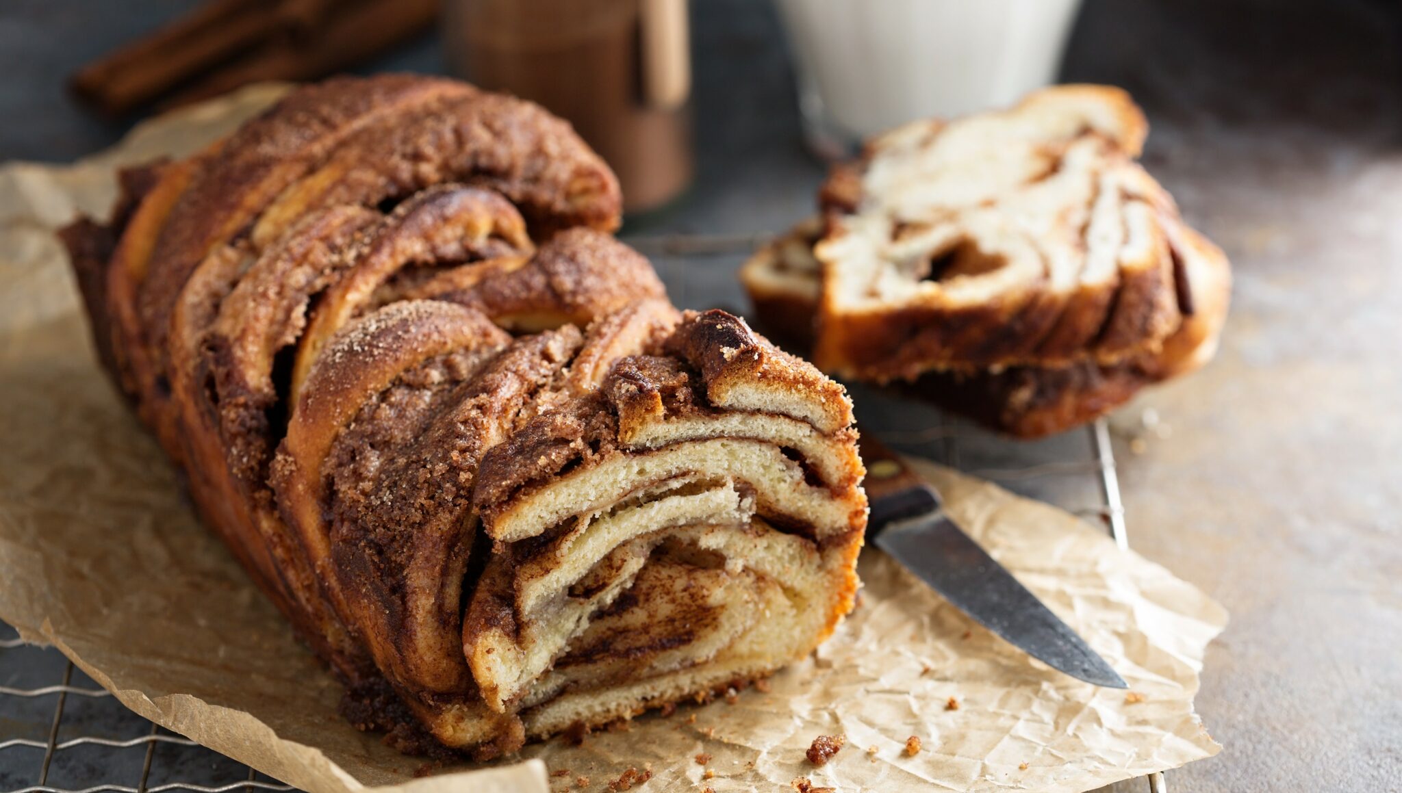 CInnamon chocolate babka