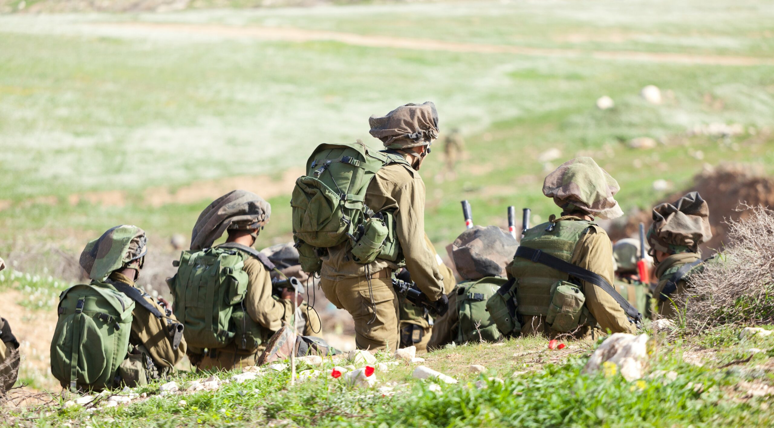 Israeli soldier training