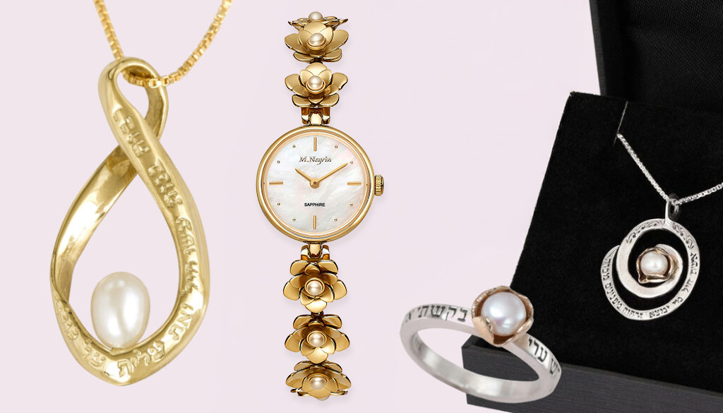 Jewish pearl jewelry