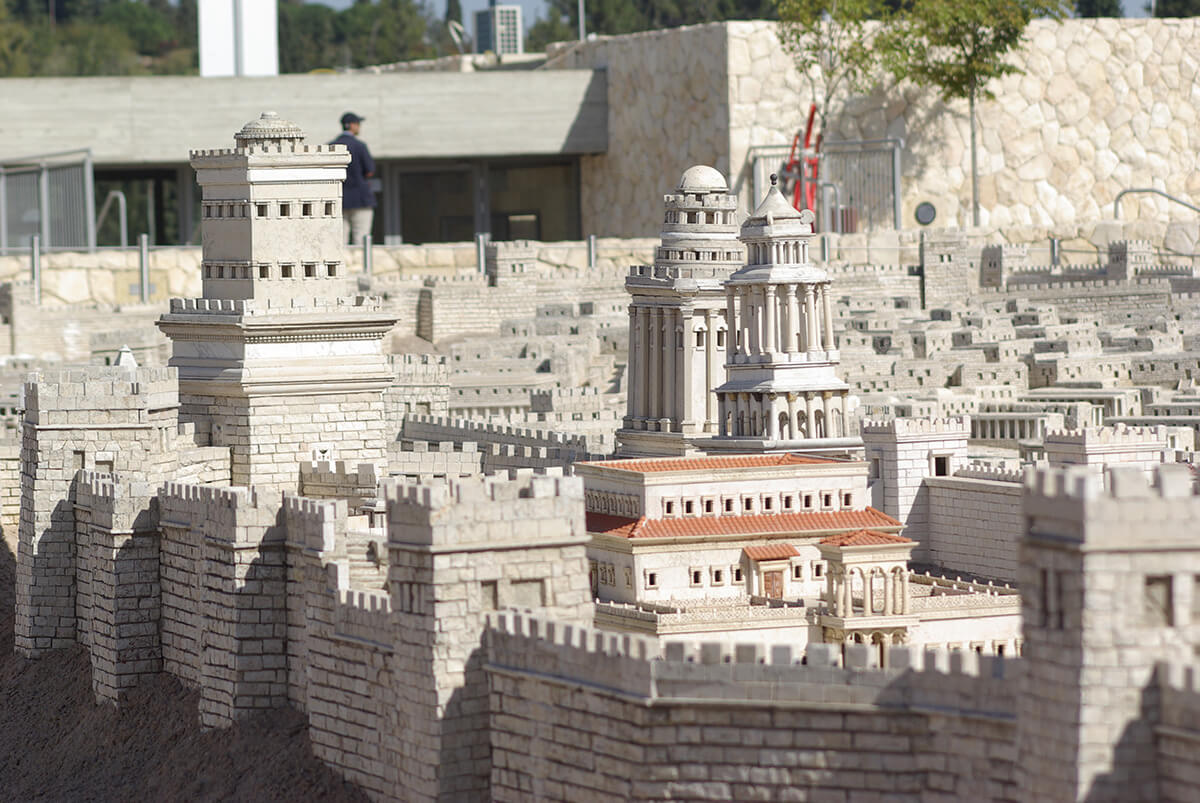 Model of King Herod's Palace in the Israel Museum