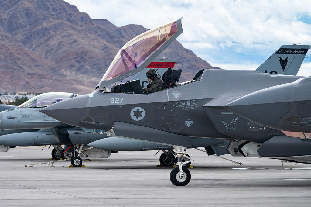 F-35I Adir, at Nellis Air Force Base, Nevada