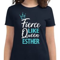 fierce_like_queen_esther_women_s_t-shirt